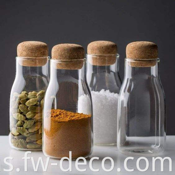 Glass Spice Jars